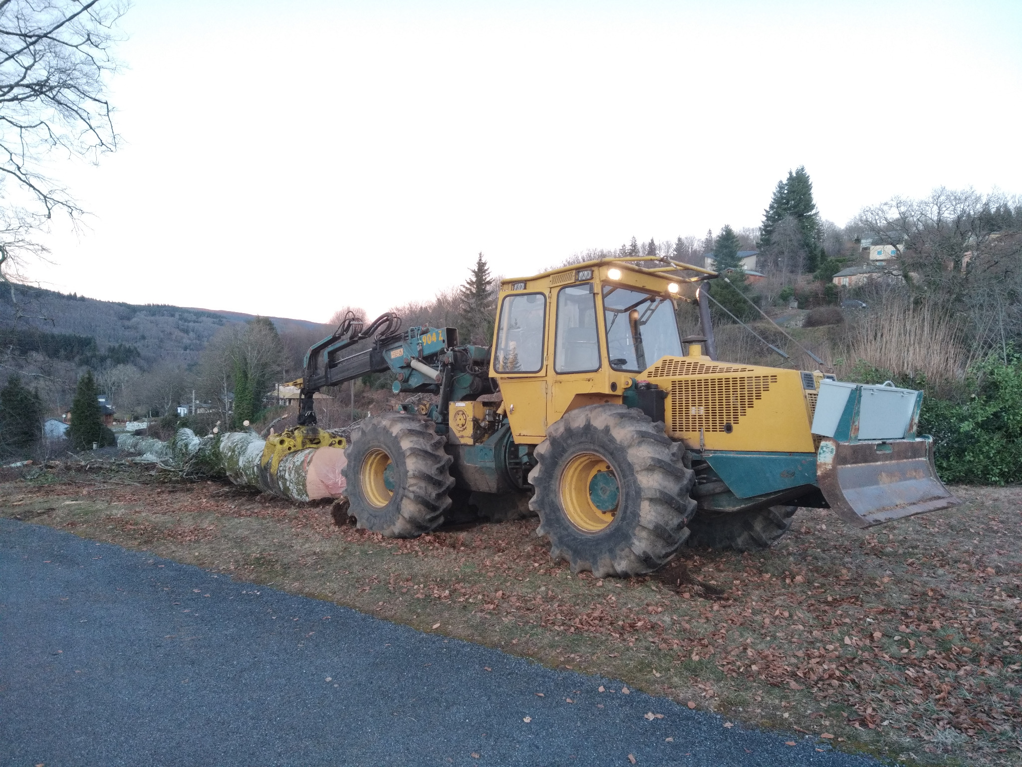 Chantier forestier Tallant Forestiers